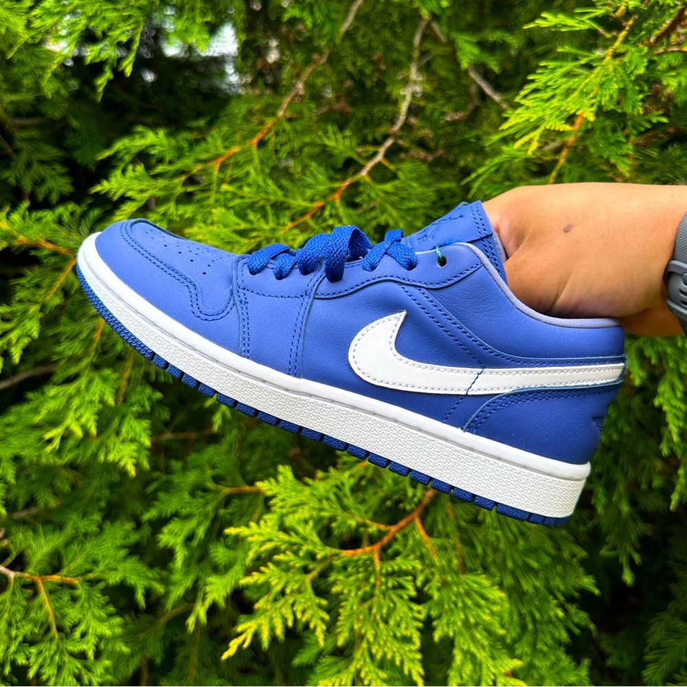 AIR JORDAN 1 LOW ‘DEEP ROYAL BLUE’. BRAND NEW, UNWORN. SZ 6.5 W. SAME DA…